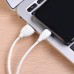 Дата кабель USB 2.0 AM to Lightning 1.0m 2.4A PVC BX19 white BOROFONE (6931474701763)
