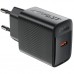 Зарядное устройство Acefast A104 USB-C PD25W GaN Black (6974316283355)