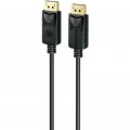 Кабель мультимедийный DisplayPort to DisplayPort 1.2m v1.4 black Promate (dplink-120.black)