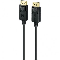 Кабель мультимедийный DisplayPort to DisplayPort 2.0m v1.4 black Promate (dplink-200.black)