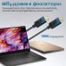Кабель мультимедийный DisplayPort to DisplayPort 2.0m v1.4 black Promate (dplink-200.black)