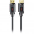 Кабель мультимедийный HDMI to HDMI 1.5m v2.0 black Promate (prolink4k60-150)