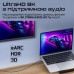 Кабель мультимедийный HDMI to HDMI 1.5m v2.1 grey Promate (primelink8k-150.grey)