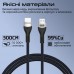 Кабель мультимедійний HDMI M to HDMI M 3.0m V2.1 grey Promate (primelink8k-300.grey)