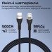 Кабель мультимедійний HDMI M to HDMI M 5.0m V2.1 grey Promate (primelink8k-500.grey)