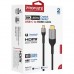 Кабель мультимедийный USB-C to HDMI 1.8m grey Promate (mediacord-8k.grey)
