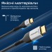 Кабель мультимедийный USB-C to HDMI 1.8m grey Promate (mediacord-8k.grey)