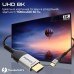 Кабель мультимедийный USB-C to HDMI 1.8m grey Promate (mediacord-8k.grey)