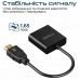 Перехідник HDMI to VGA black Promate (prolink-h2v.black)