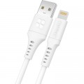 Дата кабель USB 2.0 AM to Lightning 1.2m 2.4A PowerLink-Ai120 white Promate (powerlink-ai120.white)