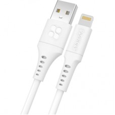 Дата кабель USB 2.0 AM to Lightning 1.2m 2.4A PowerLink-Ai120 white Promate (powerlink-ai120.white)
