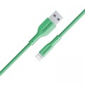Дата кабель USB 2.0 AM to Lightning 1.0m 2A xCord-Ai green Promate (xcord-ai.green)