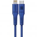 Дата кабель USB-C to Lightning 2.0m 3A PowerLink-200 blue Promate (powerlink-200.blue)