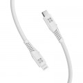 Дата кабель USB-C to Lightning 1.2m 20W PD MFi black Promate (powerline-ci120.white)