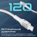 Дата кабель USB-C to USB-C 1.2m 60W PD FletchLink-CC grey Promate (fletchlink-cc.grey)