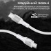 Дата кабель USB-C to USB-C 1.2m 60W PD FletchLink-CC grey Promate (fletchlink-cc.grey)