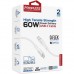 Дата кабель USB-C to USB-C 2.0m 3A xCord-CC200 white Promate (xcord-cc200.white)