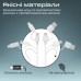 Дата кабель USB-C + USB 2.0 AM to USB-C + Lightning 1.2m 60W quadcord-pd60 white Promate (quadcord-pd60.white)