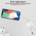 Адаптер Lightning to RJ45 Ethernet + USB 3.0 OTG + Lightning Promate (gigalink-i.white)