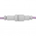 Дата кабель USB-C + USB A to USB-C 1.36m Coiled Aviator purple Keychron (CAB17_KEYCHRON)