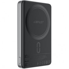 Батарея універсальна Acefast Magnetic Wireless 10000mAh 20W PD, QC/3.0, QI 15W, M12 Black (6974316283393)