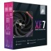 Кулер до корпусу 1stPlayer XF7 Black (XF7-BK-1IN1)