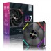 Кулер до корпусу 1stPlayer XF7 Black (XF7-BK-1IN1)