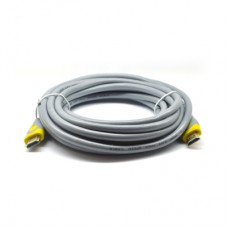 Кабель мультимедийный HDMI M to HDMI M 10.0m v2,0 Grey V-LINK (YT-HDMI(M)/(M)HSV2.0-10m)
