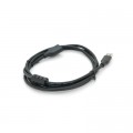 Дата кабель USB 2.0 AM/AF 1.0m black VEGGIEG (YT-AM/AF-V-U105)