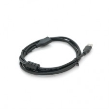 Дата кабель USB 2.0 AM/AF 1.0m black VEGGIEG (YT-AM/AF-V-U105)