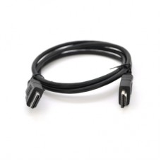 Кабель мультимедійний HDMI M to HDMI M 1.2m V1.4 black Merlion (YT-HDMI(M)/(M)-1.2mW-H181)