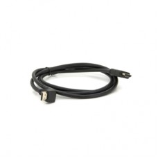 Кабель мультимедійний HDMI M to HDMI M 1.5m V1.4 90° corner black Merlion (YT-HDMI(M)/(M)HS-1.5m-90°)