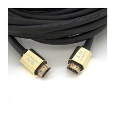 Кабель мультимедійний HDMI M to HDMI M 5.0m V2.1 8K black Merlion (YT-HDMI(M)/(M)8KV2.1-5.0m)