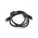 Кабель мультимедійний HDMI M to HDMI M 1.5m V1.4 4K black Ritar (HDMI(M)/(M)V1.4-1.5m-348P)