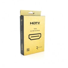 Кабель мультимедийный HDMI M to HDMI M 2.0m V1.4 4K black Ritar (HDMI(M)/(M)V1.4-2m-348B)