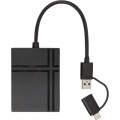 Зчитувач флеш-карт HiSmart CF + SD + TF + MS + XD (CA913824)