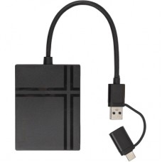 Зчитувач флеш-карт HiSmart CF + SD + TF + MS + XD (CA913824)