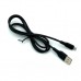Дата кабель USB 2.0 AM to Micro 5P 1.0m 2.4A silicone black Denmen (DM-D01V-BK)