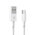 Дата кабель USB 2.0 AM to Micro 5P 1.0m 2.4A white Denmen (D22V-WH)