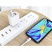 Зарядное устройство Denmen 2xUSB 2.4A white (DM-DC05-WH)