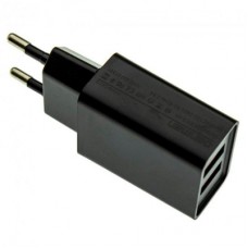 Зарядное устройство Denmen 2xUSB 2.1A black (DC02-BK)