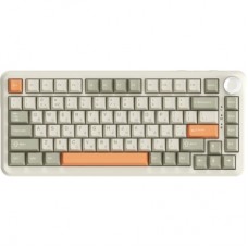 Клавіатура Ajazz AK820 MAX Flying Fish Switch RGB Wireless/Bluetooth/USB Beige (AK820MAX-FF-R)