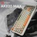 Клавіатура Ajazz AK820 MAX Flying Fish Switch RGB Wireless/Bluetooth/USB Beige (AK820MAX-FF-R)