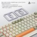 Клавіатура Ajazz AK820 MAX Flying Fish Switch RGB Wireless/Bluetooth/USB Beige (AK820MAX-FF-R)