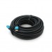 Кабель мультимедийный HDMI M to HDMI M 15.0m V2.0 4Kx2K black Merlion (YT-HDMI(M)/(M)4KV2.0-15m/19121)