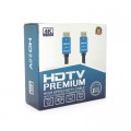 Кабель мультимедийный HDMI M to HDMI M 25.0m V2.0 4Kx2K black Merlion (YT-HDMI(M)/(M)4KV2.0-25m/19123)