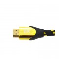 Кабель мультимедийный HDMI M to HDMI M 5.0m V2.1 8K60Hz 4K120Hz black/gold Ritar (YT-HDMI(M)/(M)V2.1-5.0m/19950)