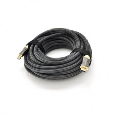 Кабель мультимедийный HDMI M to HDMI M 20.0m V2.0 4K black VEGGIEG (YT-HDMI(M)/(M)HX-20/19709)