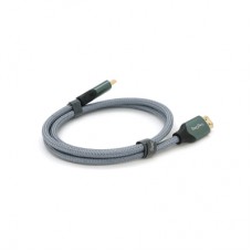 Кабель мультимедийный HDMI M to HDMI M 1.0m 8K silver VEGGIEG (YT-HDMI(M)/(M)V-H401/40356)
