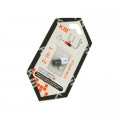 Перехідник Lightning M to 2xLightning F white-black Kin (KY-176)